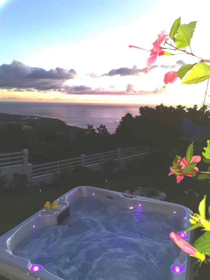 Belavue & Spa Prive, Avec Vue Panoramique Sur Mer, Jardin Creole Paysager, Jacuzzi Prive بويانت المظهر الخارجي الصورة