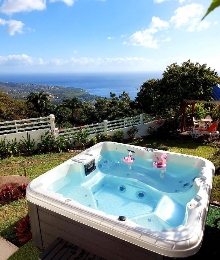 Belavue & Spa Prive, Avec Vue Panoramique Sur Mer, Jardin Creole Paysager, Jacuzzi Prive بويانت المظهر الخارجي الصورة